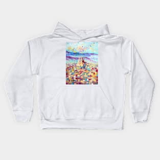 Barcelona. Spring Kids Hoodie